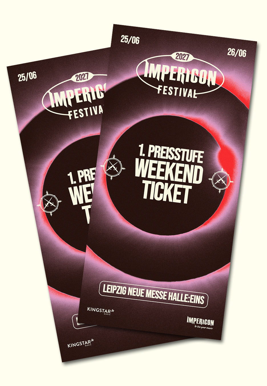 Impericon Festival Leipzig - 25/26.06.2027 1. Preisstufe - Weekend Ticket | Neutral-Image