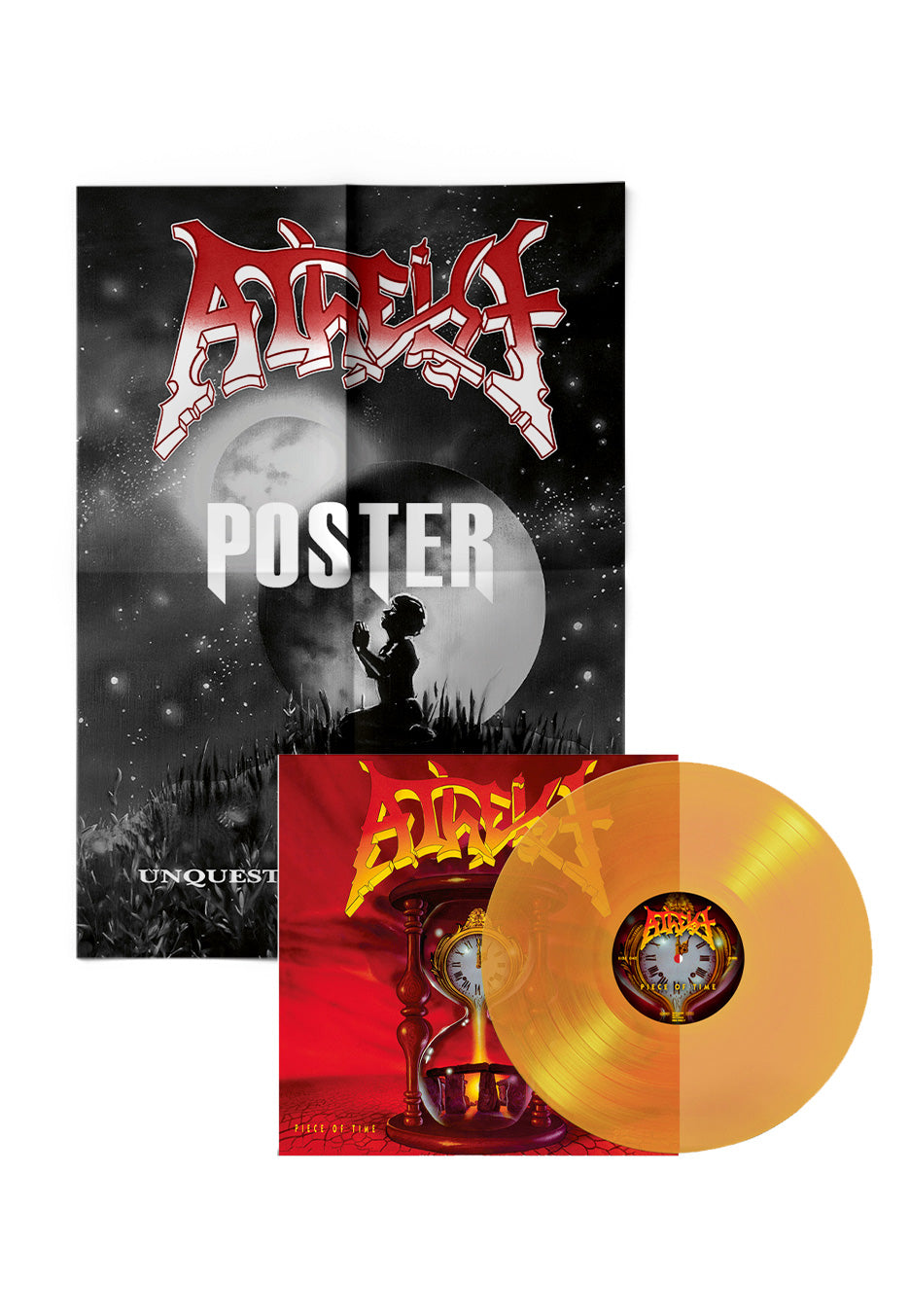 Atheist - Piece Of Time (Reissue 2026) Transparent Orange - Colored Vinyl + Poster