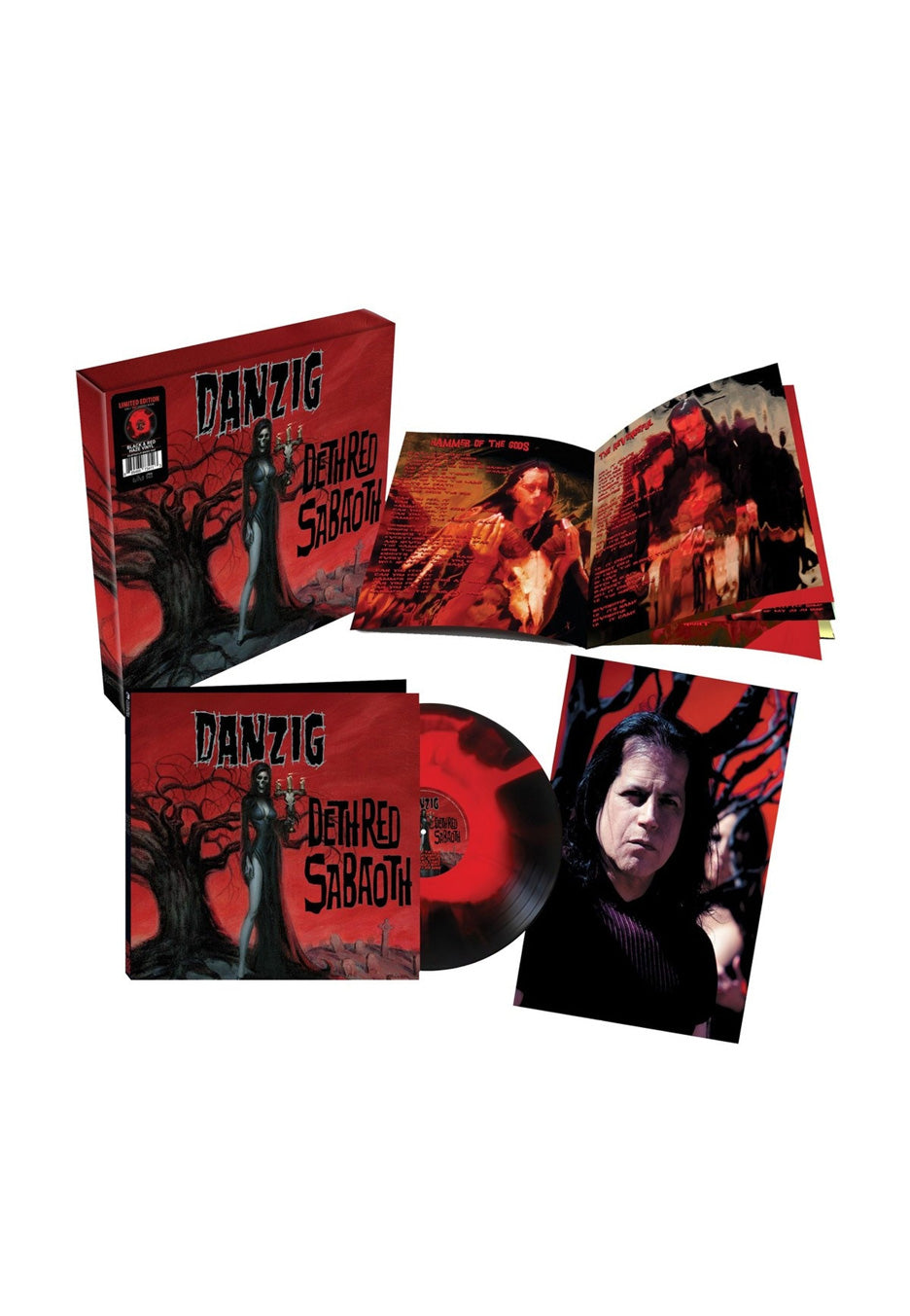 Danzig - Deth Red Sabaoth Ltd. Red/Black Haze - Colored Vinyl Boxset | Neutral-Image