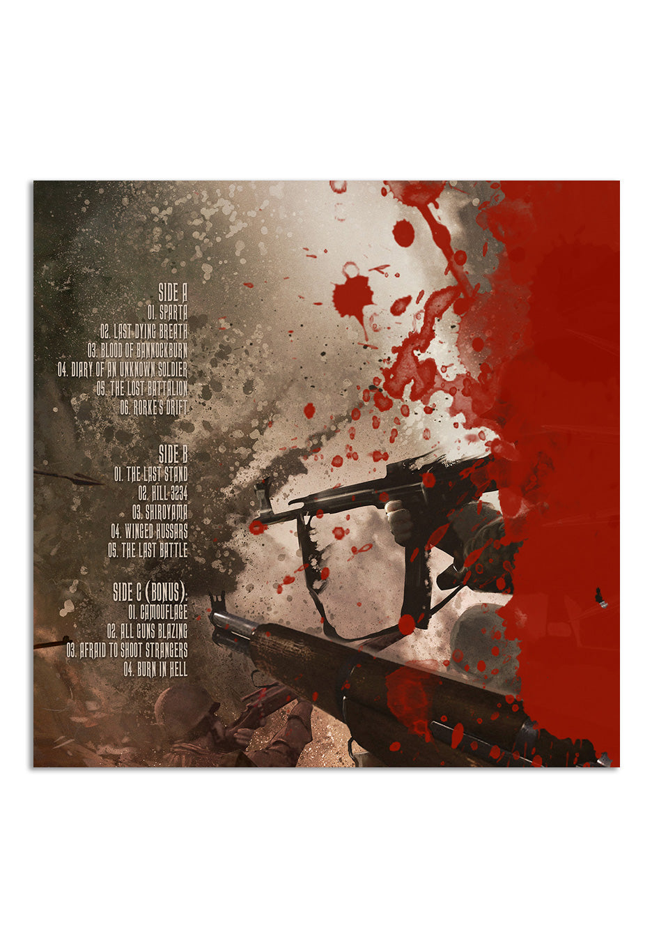 Sabaton - The Last Stand (10th Anniversary Edition) Ltd. - Marbled + Splattered 2 Vinyl | Neutral-Image