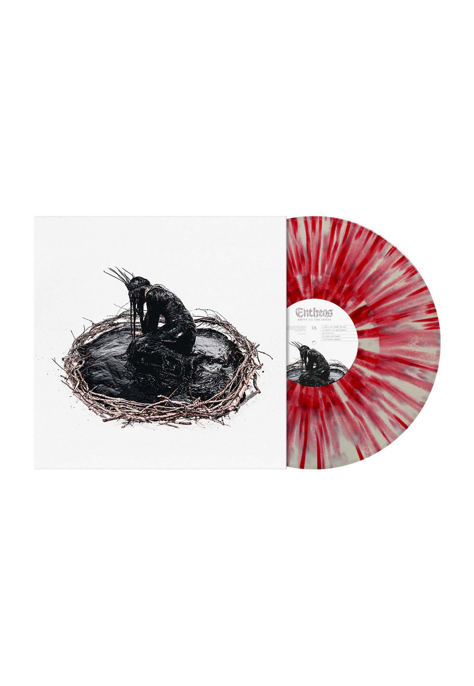 Entheos - Empty On The Inside Ltd. White w/ Red - Splattered Vinyl | Neutral-Image