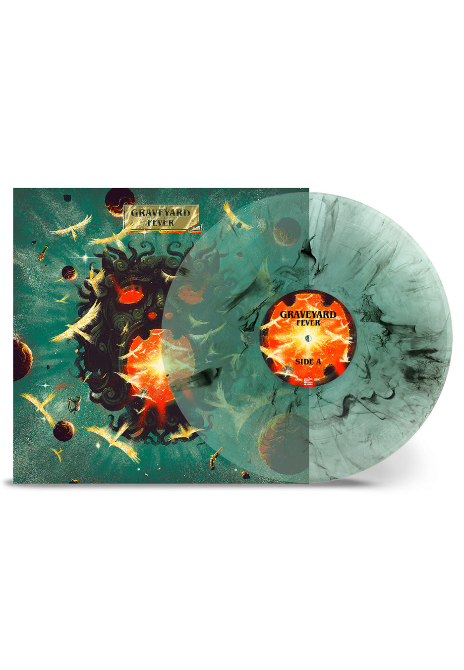 Graveyard - Fever Ltd. Coke Bottle Green/Black - Marbled Vinyl | Neutral-Image