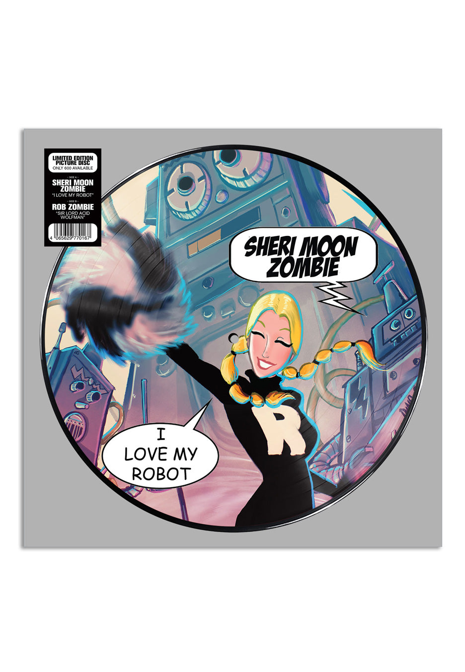 Sheri Moon Zombie/ Rob Zombie Split - I Love My Robot Ltd. - Picture Vinyl | Neutral-Image