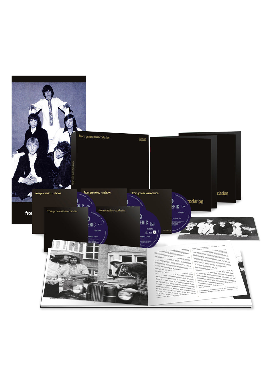 Genesis - From Genesis To Revelation - 4 CD + Blu Ray Boxset | Neutral-Image