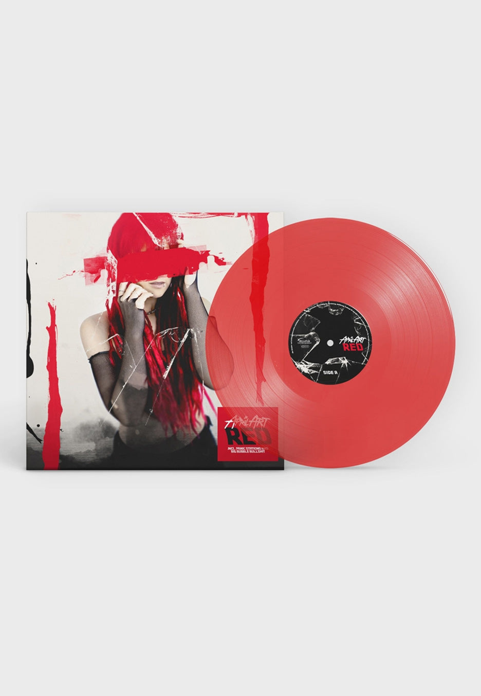 April Art - RED Ltd. Transparent Red - Colored Vinyl | Neutral-Image
