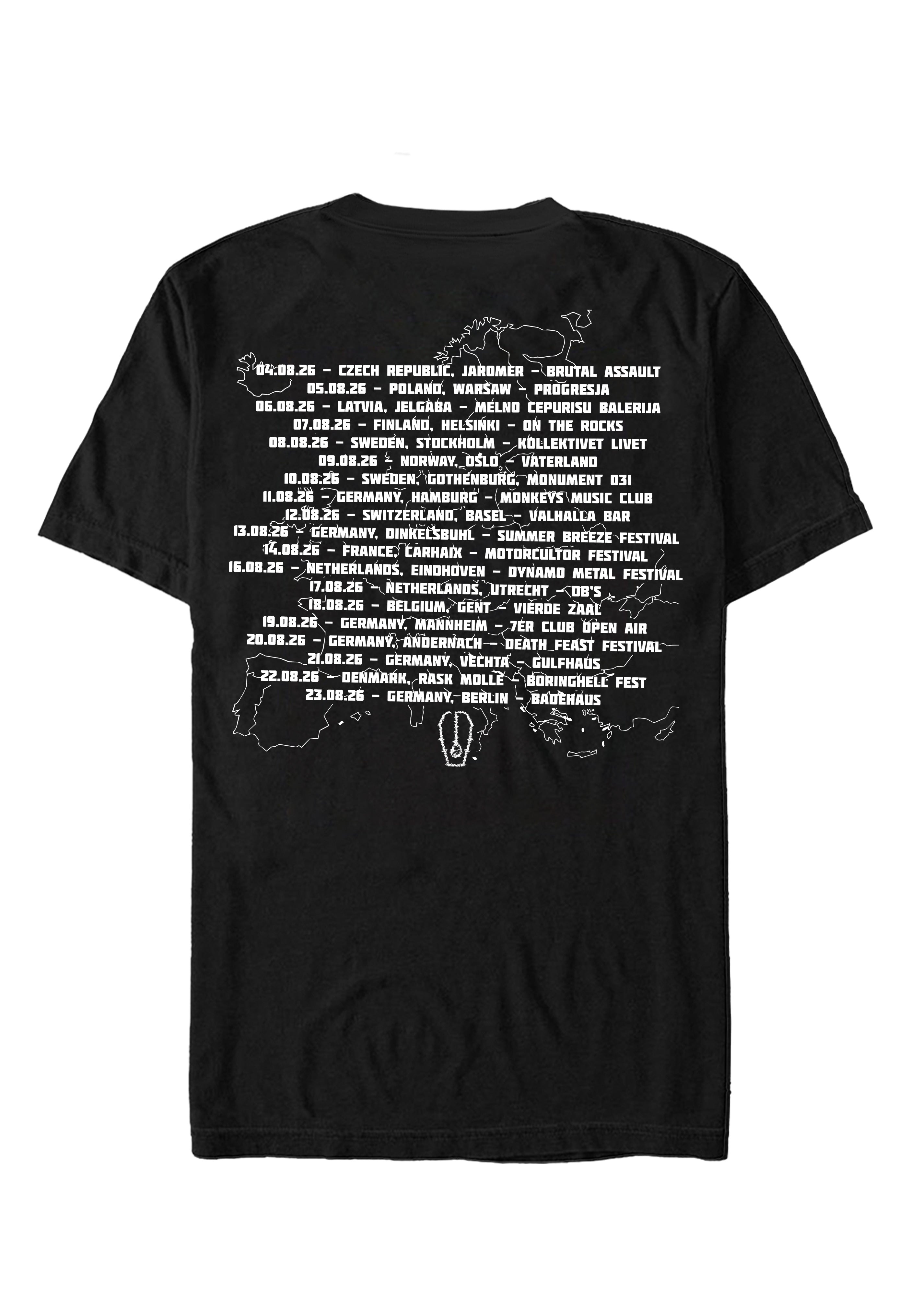 Filth EU Tour 2026 T-Shirt