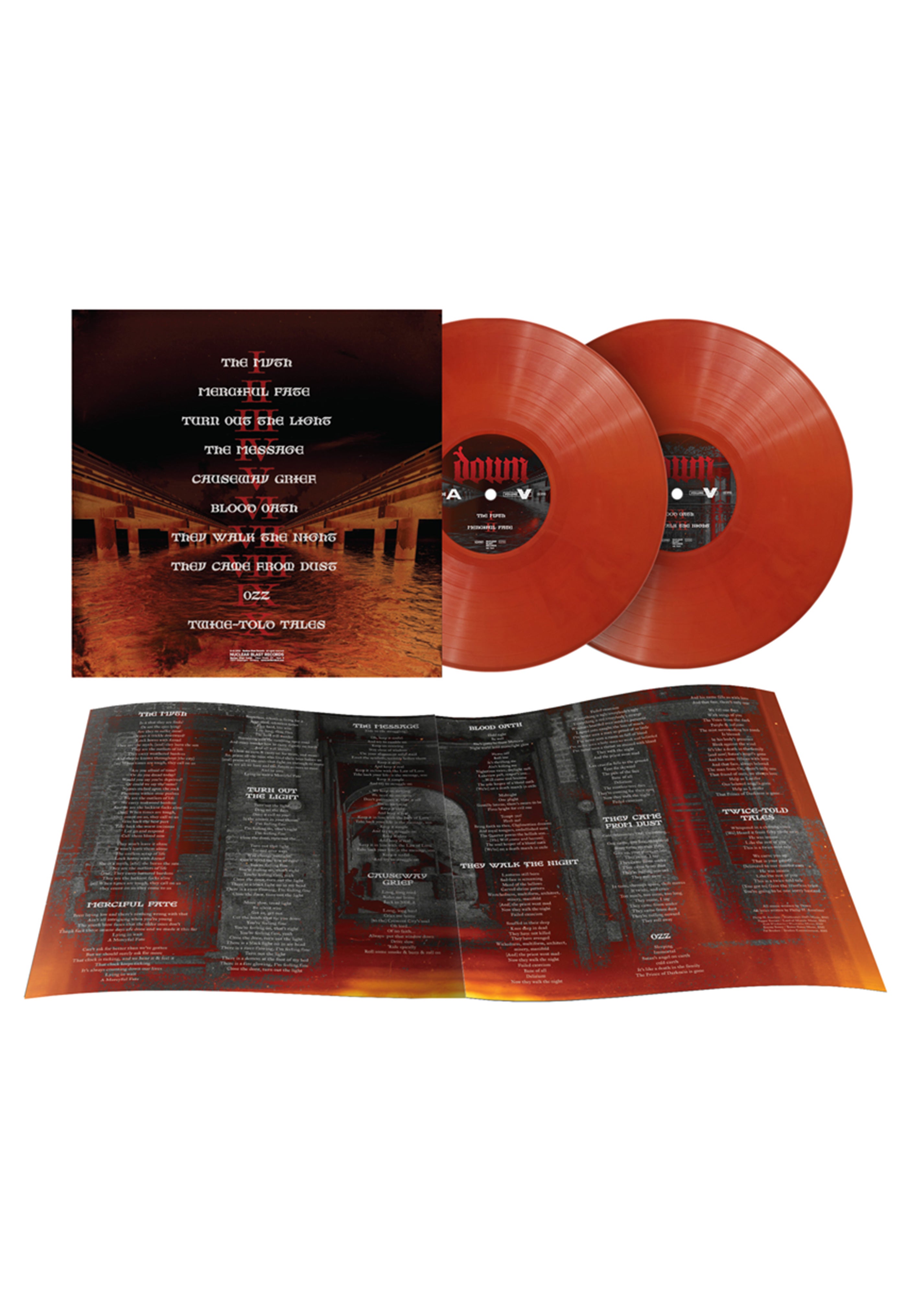 Down - Volume V Ltd. Orange And Red Galaxy - Colored 2 Vinyl | Neutral-Image