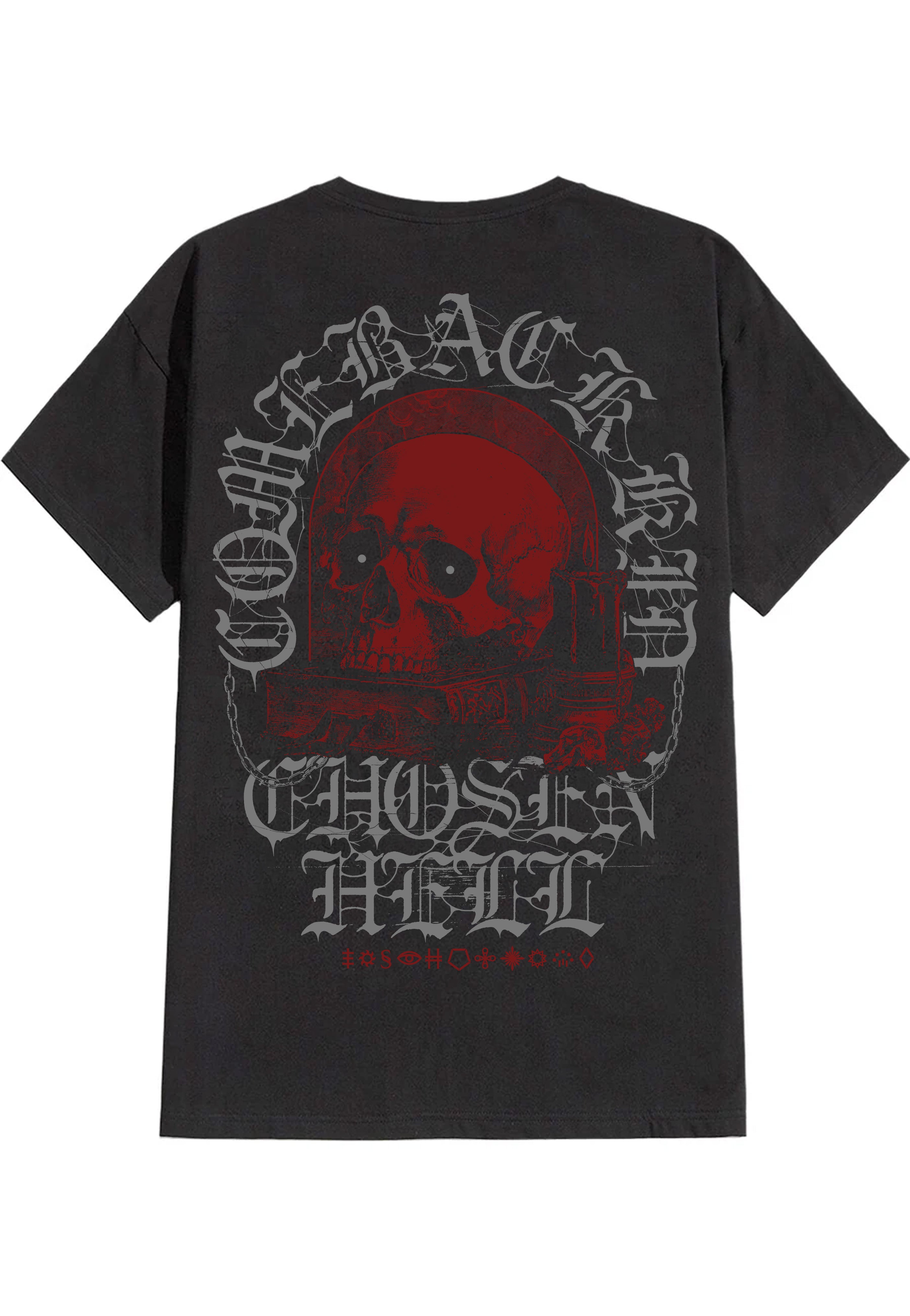 Comeback Kid Book And Candle Charcoal T-Shirt