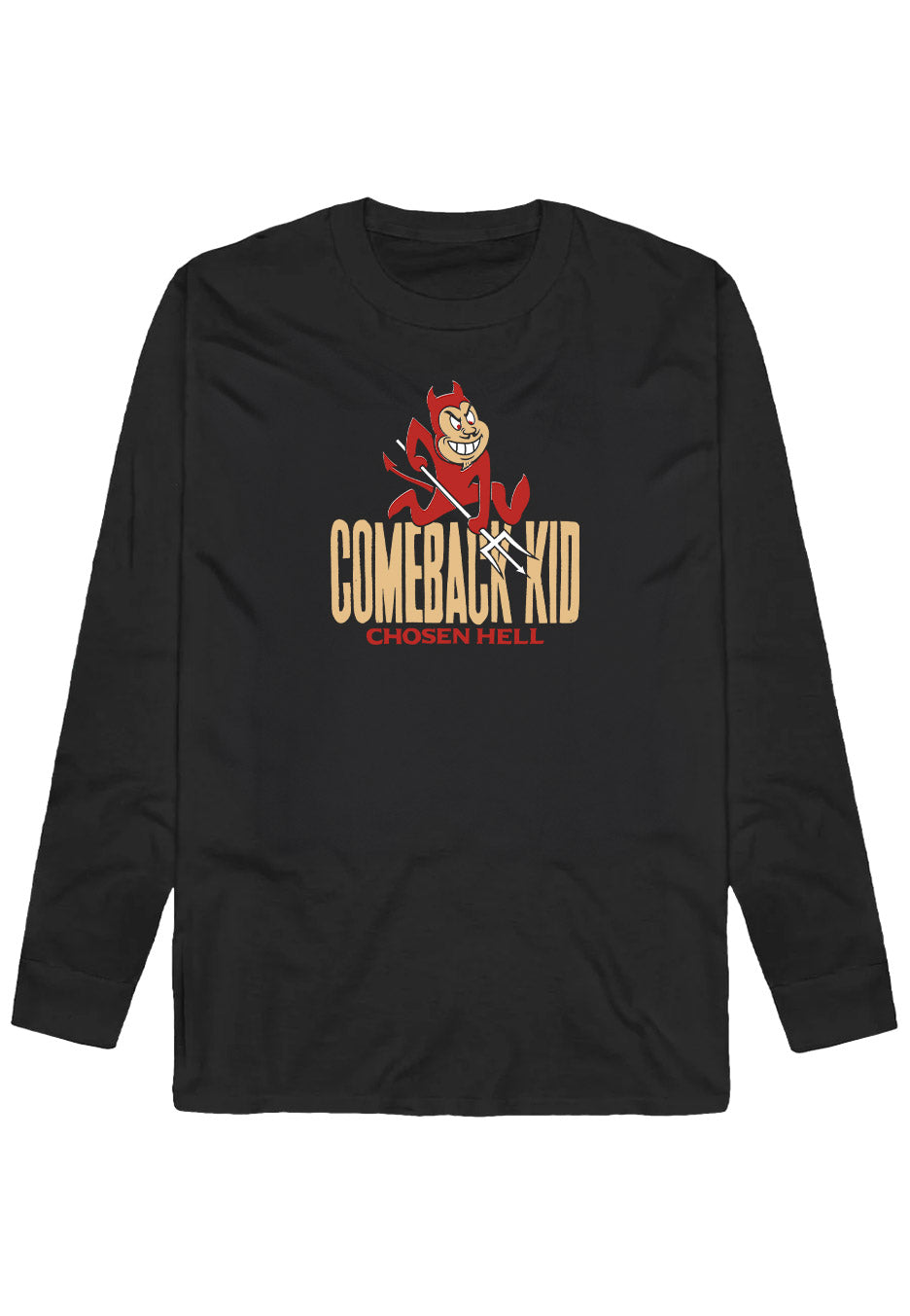 Comeback Kid Choosen Devil Tshirt manches longues