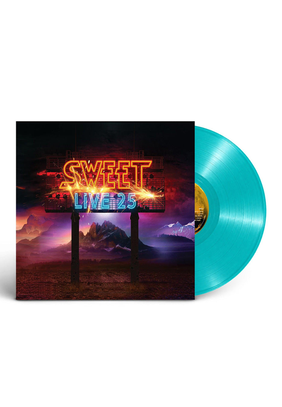 Sweet Live 2025 Ltd. Turquoise Colored 2 Vinyl