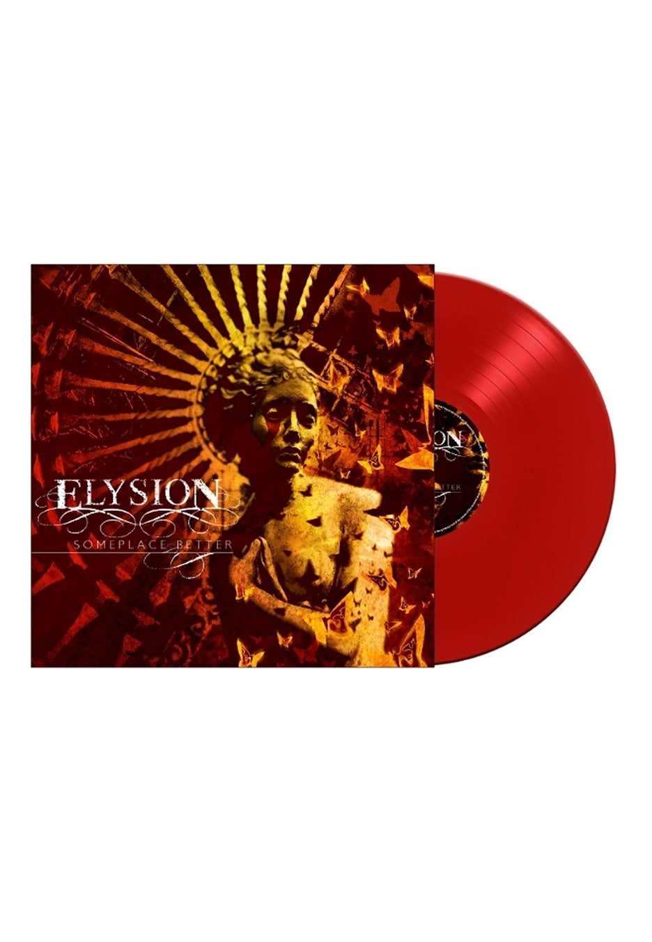 Elysion Someplace Better Ltd. Red Colored Vinyl