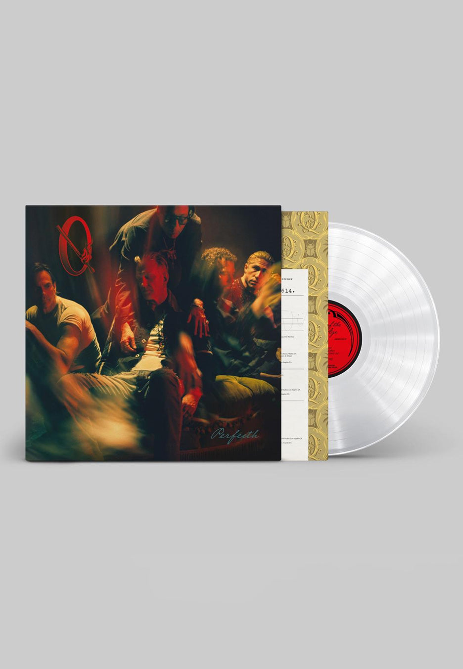 Queens Of The Stone Age Perfecth Ltd. Transparent Colored Vinyl