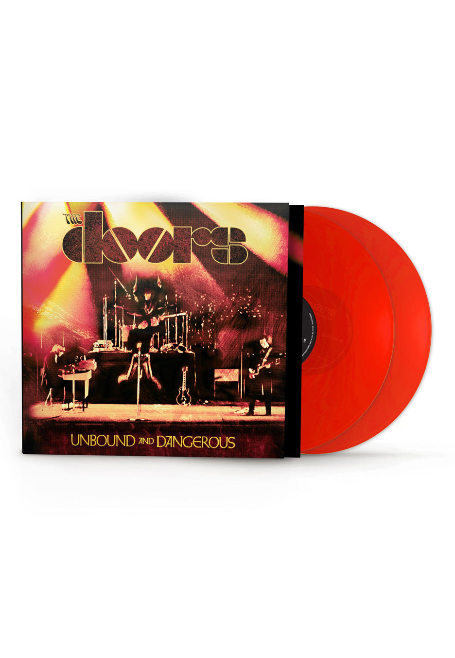 The Doors Unbound And Dangerous Ltd. Translucent Red Colored 2 Vinyl