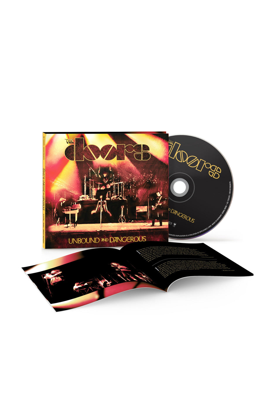 The Doors Unbound And Dangerous Digipak CD