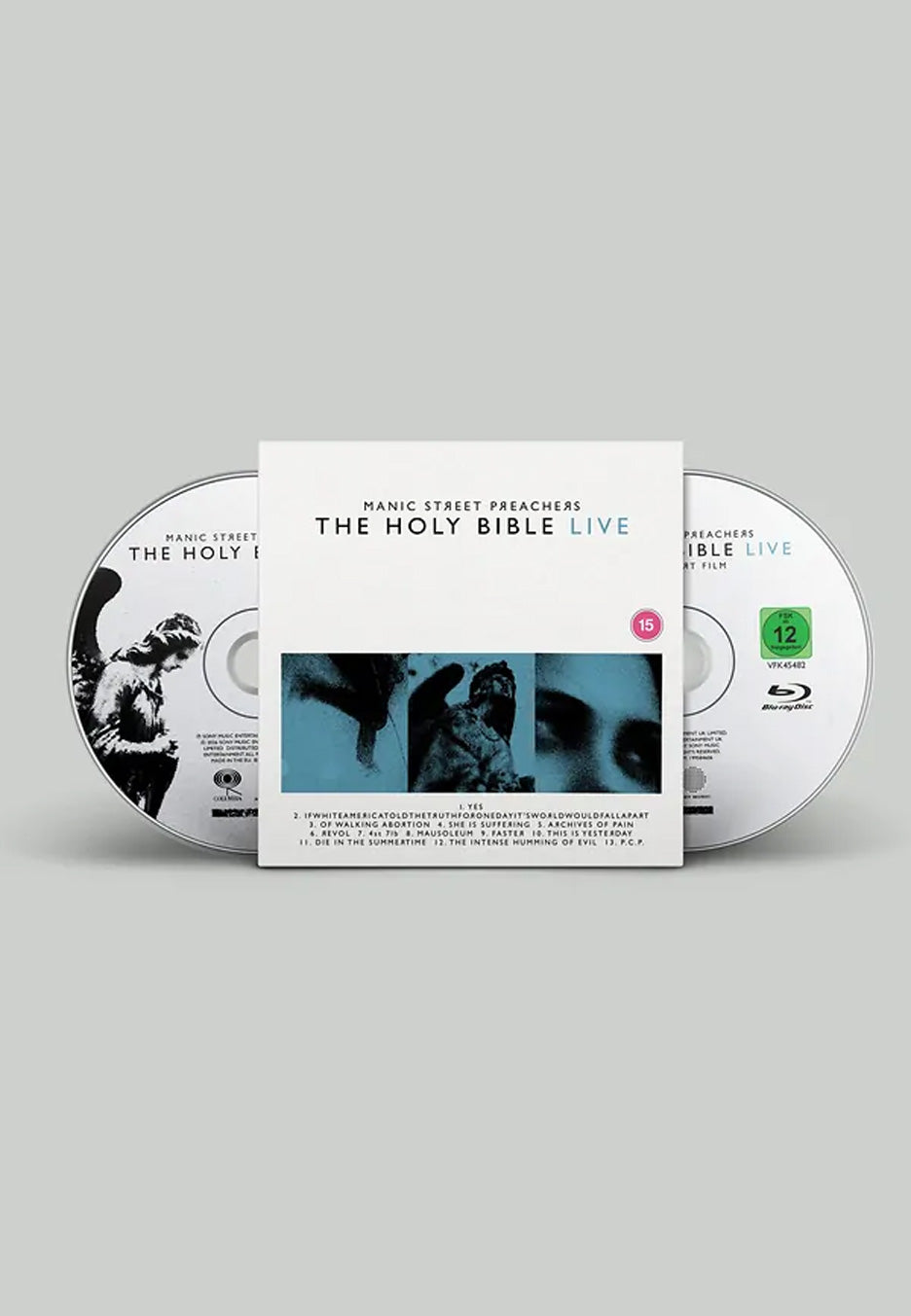 Manic Street Preachers The Holy Bible Live CD + Blu Ray