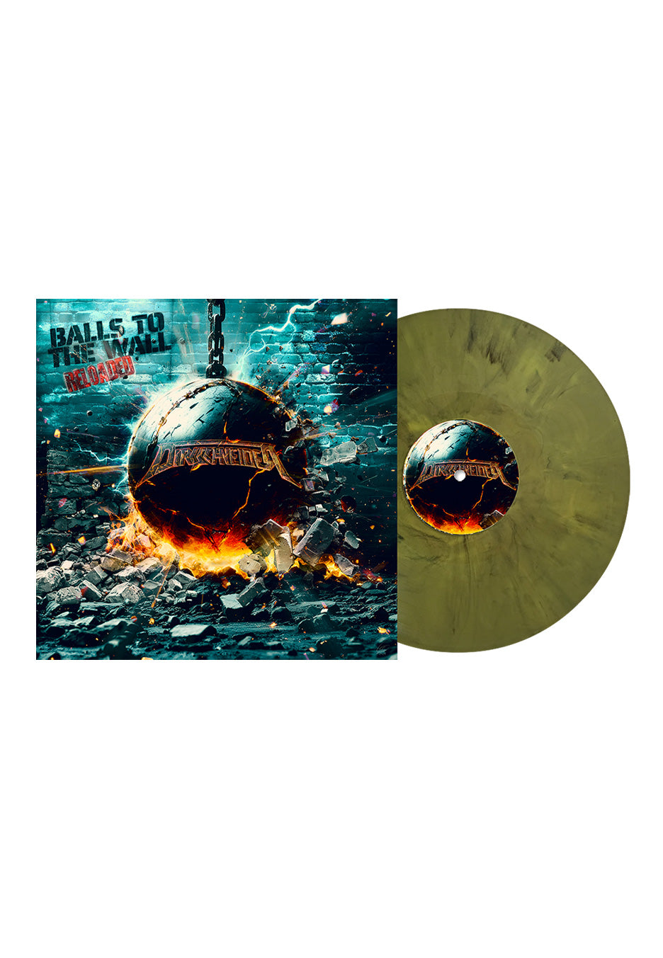 Udo Dirkschneider Balls To The Wall Reloaded Ltd. Green Marbled Vinyl