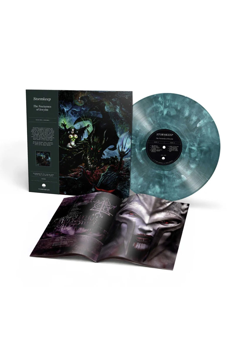 Stormkeep The Nocturnes of Iswylm Ltd. Blue/Transparent Marbled Vinyl