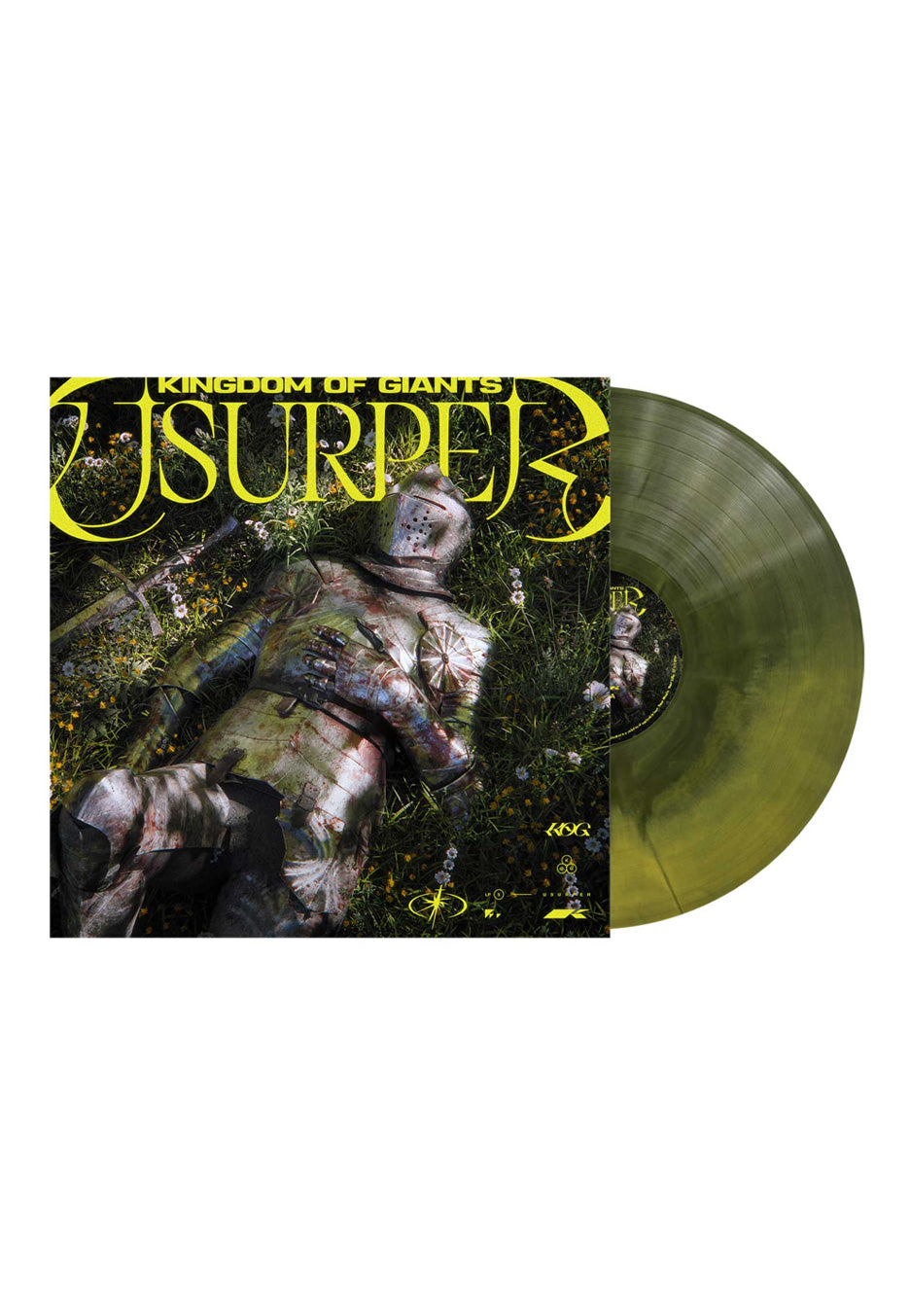 Kingdom Of Giants Ursurper Ltd. Green/Yellow Galaxy Colored Vinyl