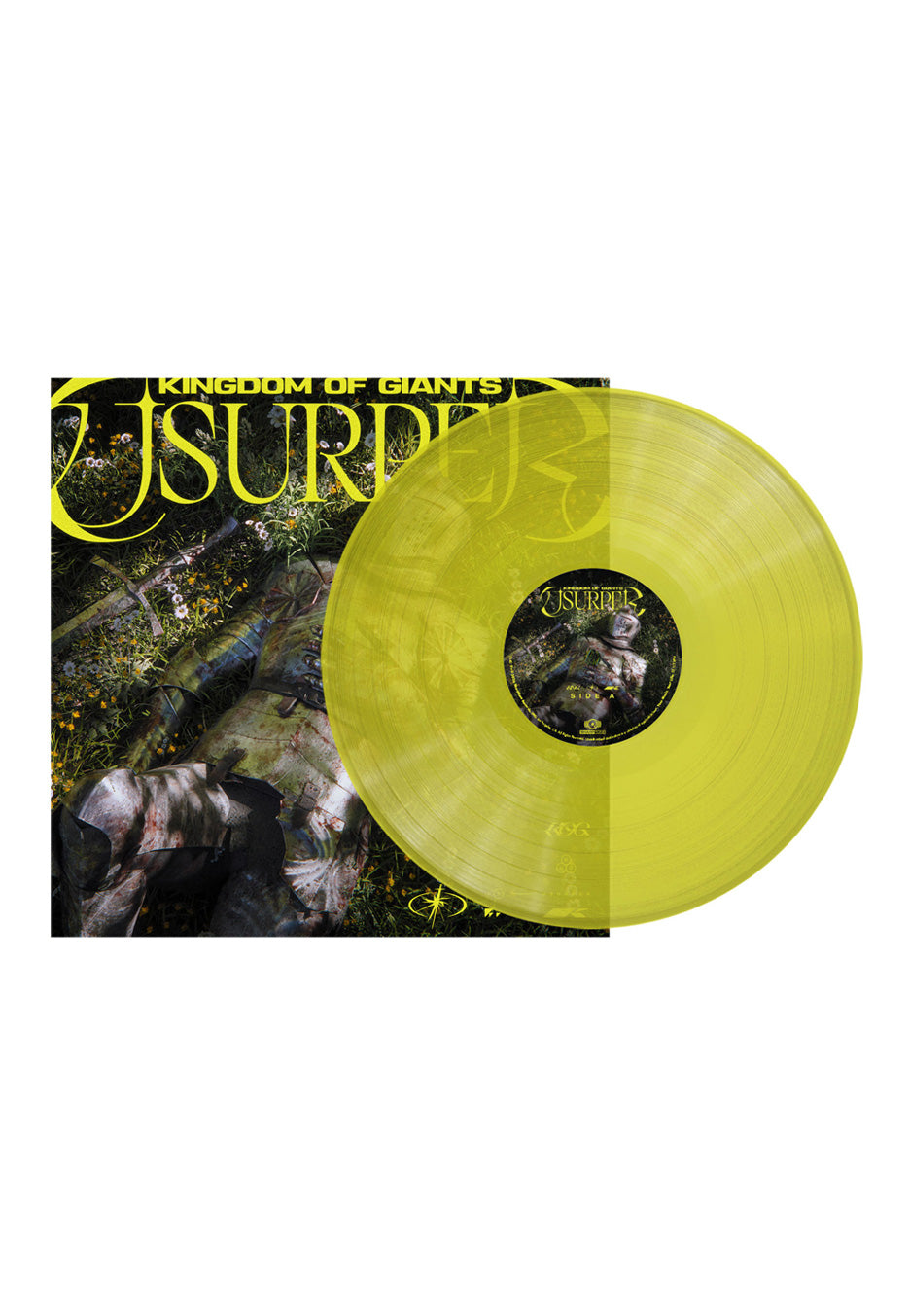 Kingdom Of Giants Ursurper Transparent Yellow Colored Vinyl