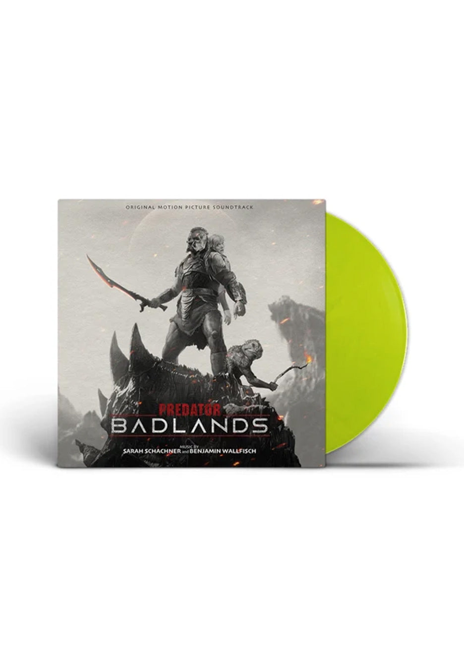 Predator Predator: Badlands OST (Benjamin Wallfisch & Sarah Schachner) Ltd. Neon Green Colored Vinyl