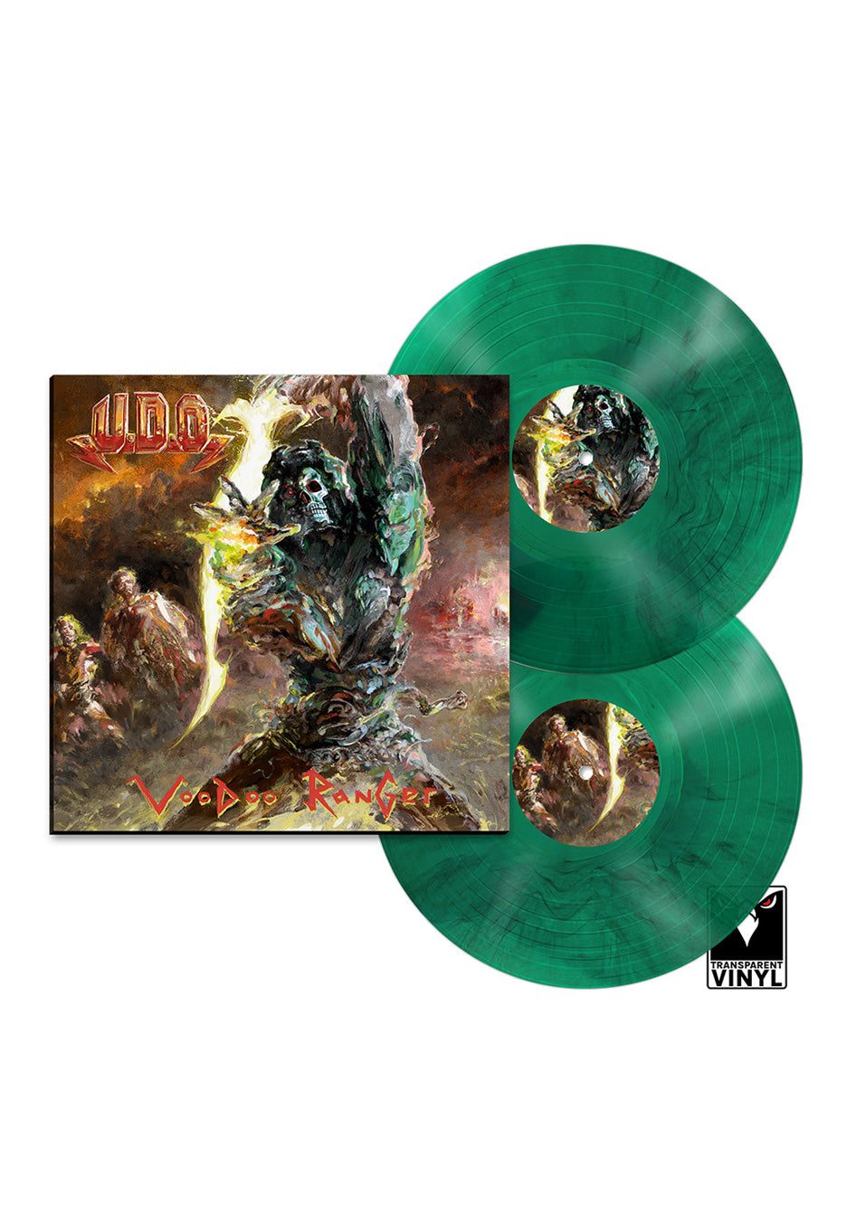 U.D.O. Voodoo Ranger Green Marbled 2 Vinyl