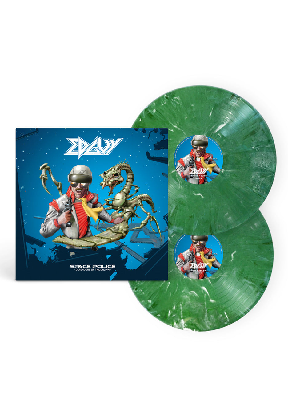 Edguy Space Police Defenders Of The Crown Ltd. Colored 2 Vinyl