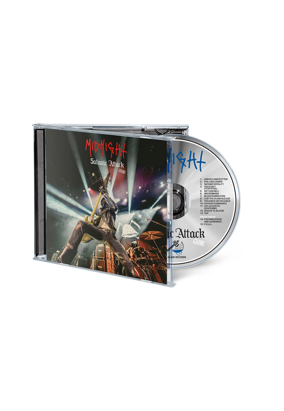 Midnight Satanic Attack Live! CD