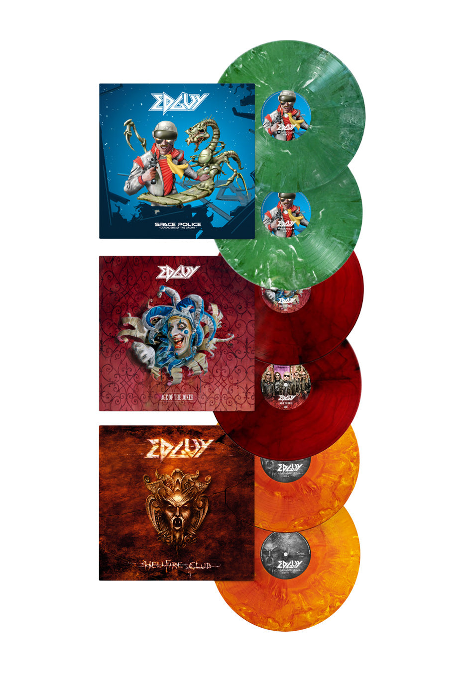 Edguy - 3 Albums - Vinyl Bundle
