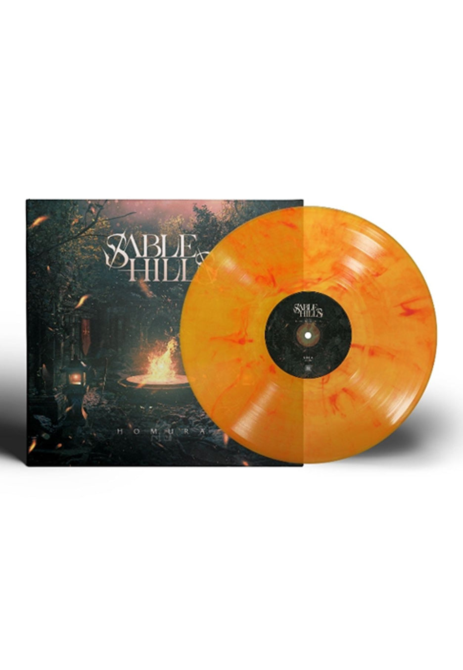Sable Hills Homura Ltd. Clear/Yellow/Red Marbled Vinyl