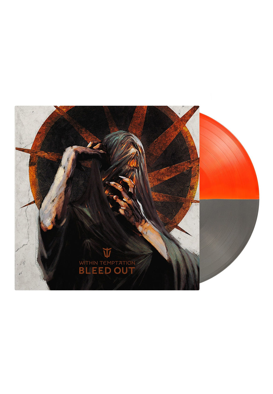 Within Temptation Bleed Out Ltd. 30th Years Within Temptation Silver/Orange Split Colored Vinyl