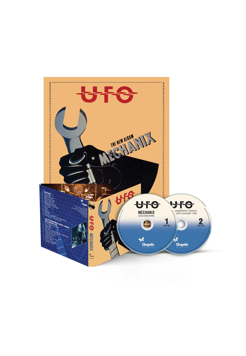 UFO Mechanix 2026 Remaster Deluxe Edition Digipak 2 CD