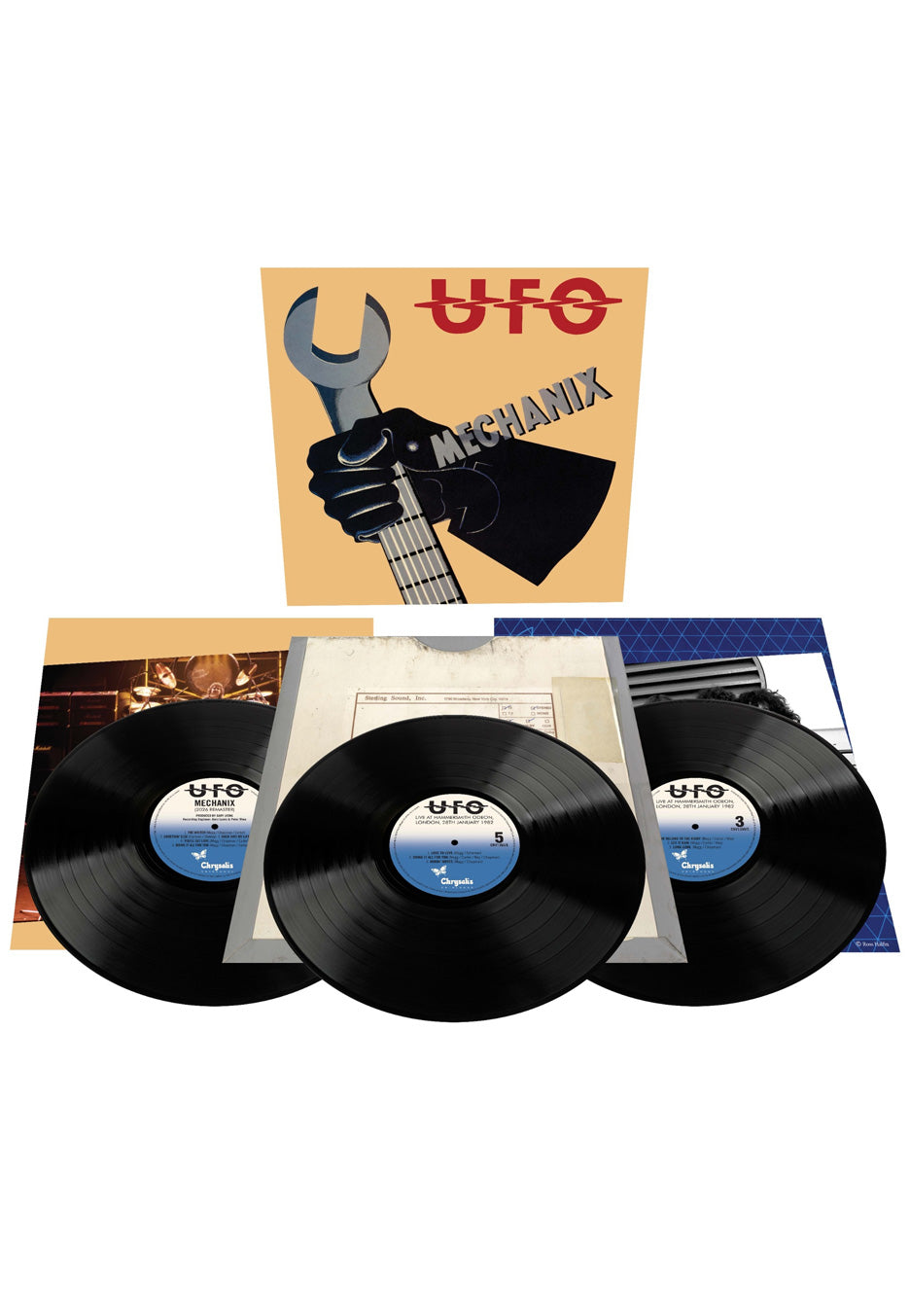 UFO Mechanix 2026 Remaster Deluxe Edition 3 Vinyl