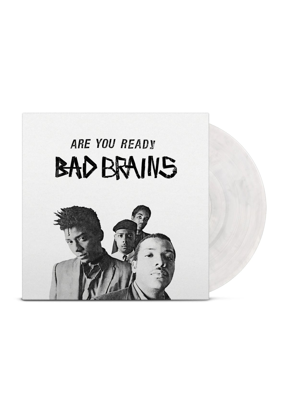 Bad Brains Are You Ready: The First Studio Recording Transparent White Colored Vinyl