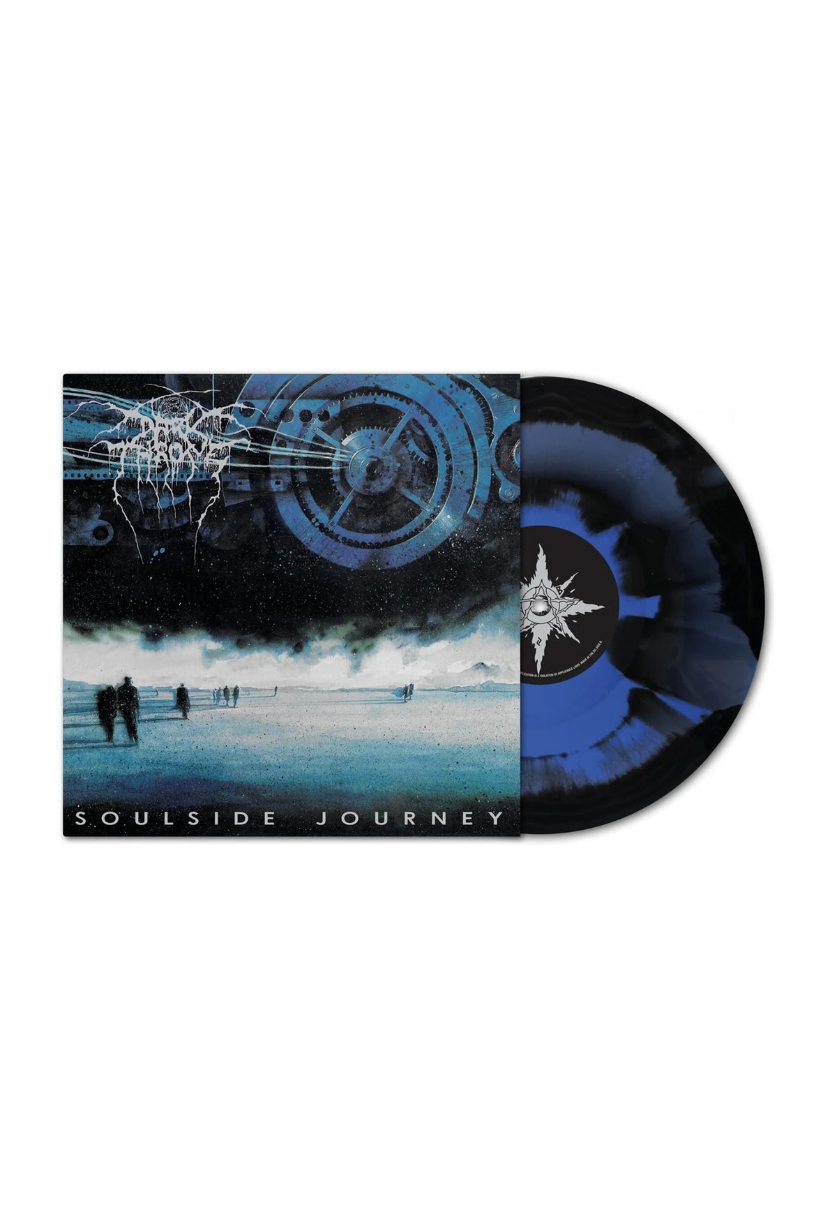 Darkthrone Soulside Journey Ltd. 35th Anniversary Black/Blue Corona Colored Vinyl