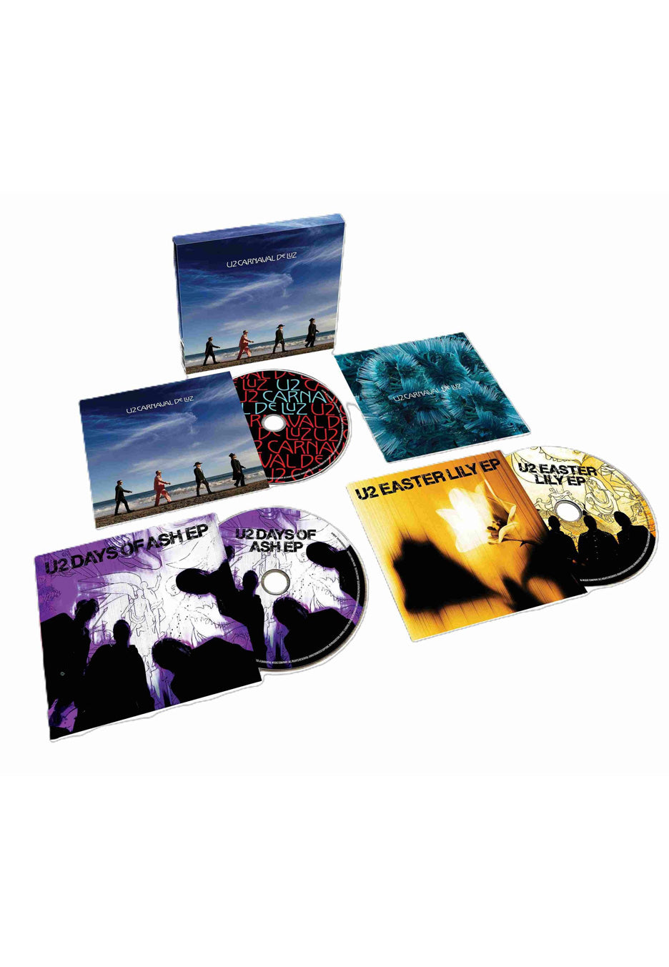 U2 Carnaval De Luz Ltd. Deluxe 3 CD Boxset
