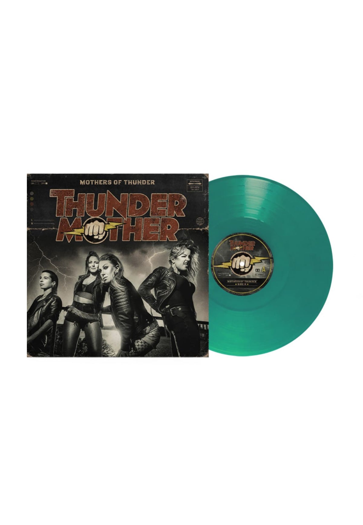 Thundermother Mothers Of Thunder Ltd. Transparent Green Colored Vinyl