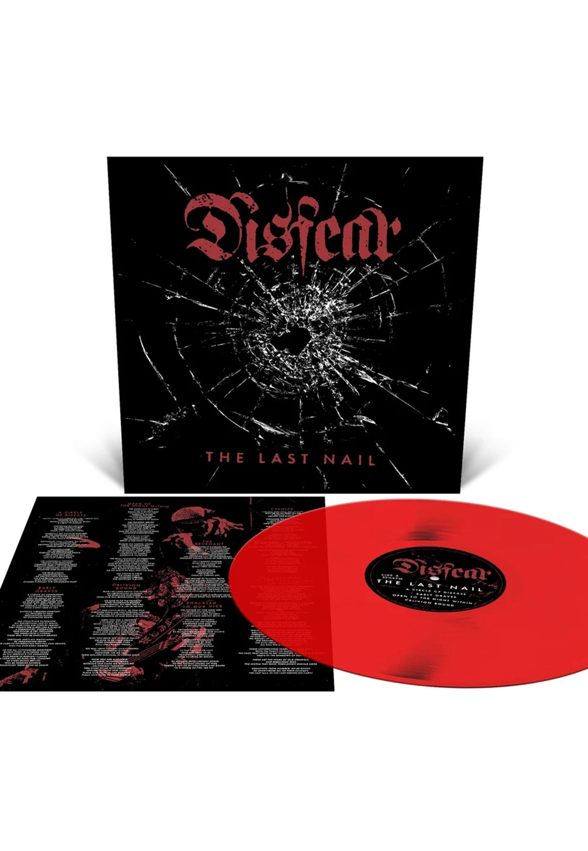 Disfear The Last Nail Ltd. Blood Red Colored Vinyl