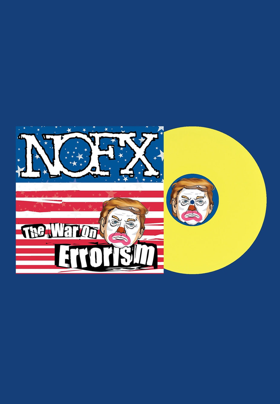 NOFX The War On Errorism Ltd. Starlight Yellow Colored Vinyl