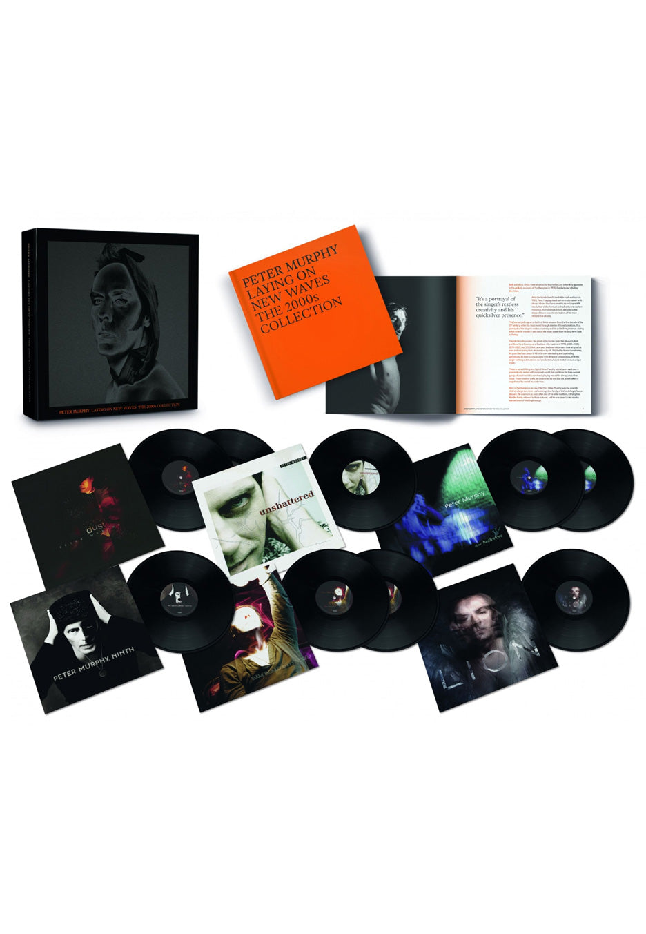 Peter Murphy Laying On New Waves 9 Vinyl Boxset