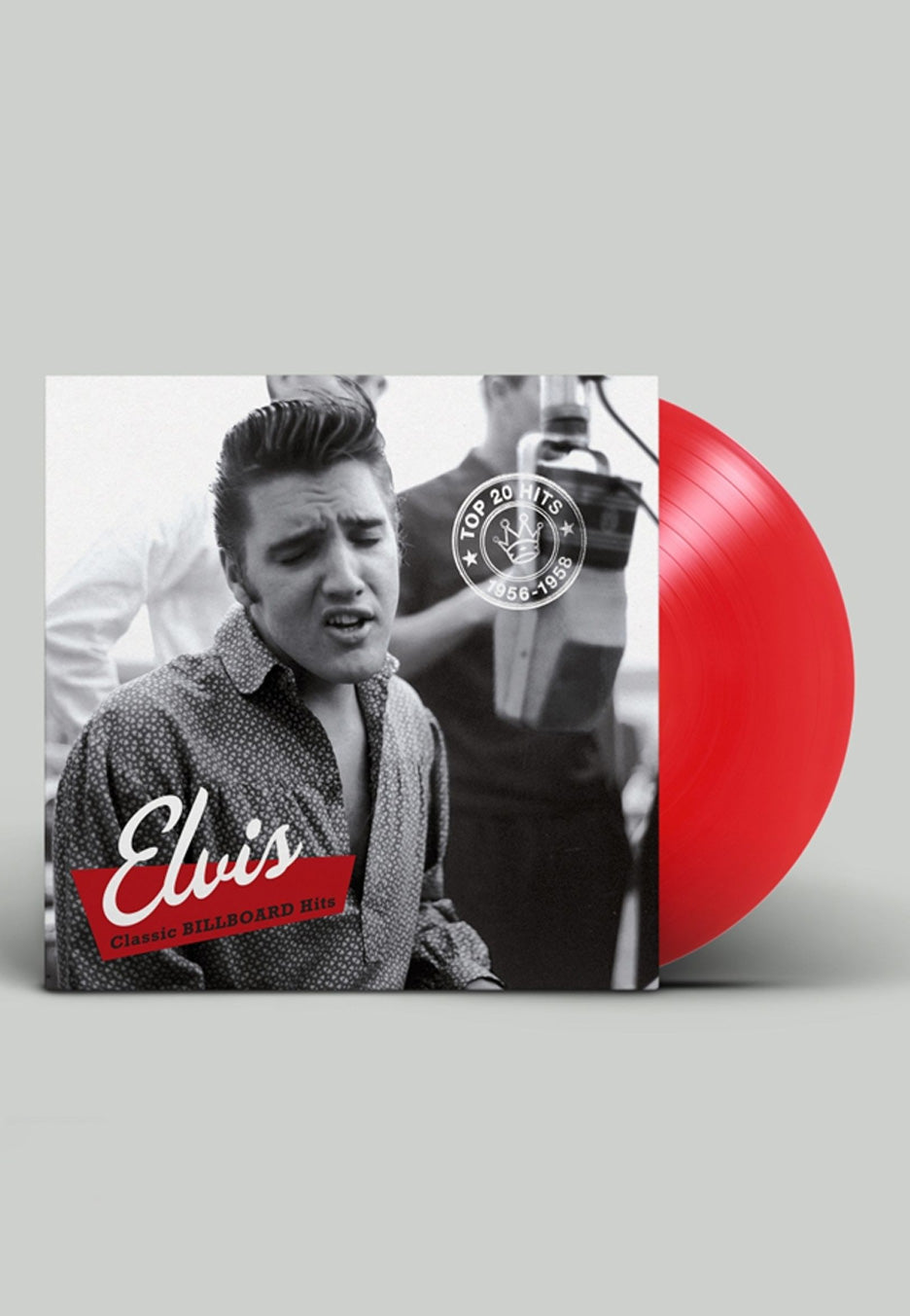 Elvis Presley Classic Billboard Hits Ltd. Red Light Colored Vinyl