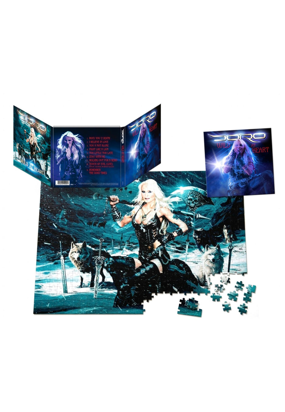 Doro Wild At Heart Ltd. Fanbox CD Boxset
