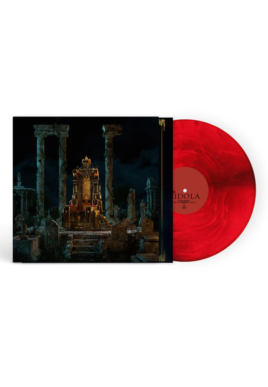 Eidola The Will To Power Ltd. Blood Red Galaxy Colored Vinyl