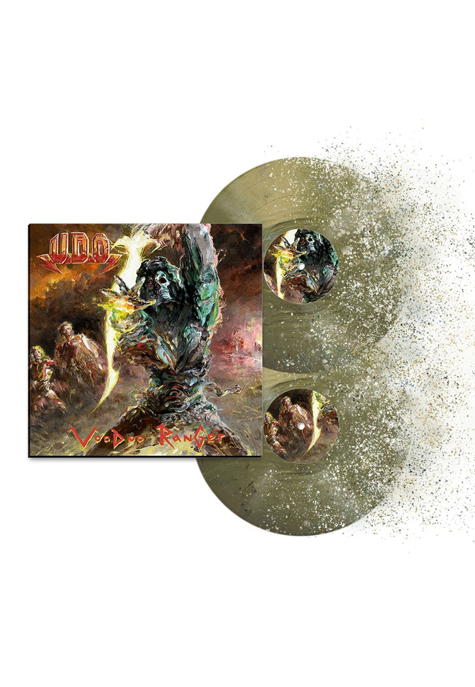 U.D.O. Voodoo Ranger Ltd. Random Unique Sparkle Colored 2 Vinyl