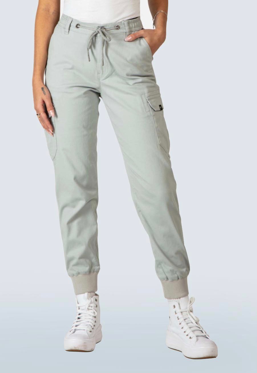 REELL - Reflex Women Rib Cargo Ice Green - Pants | Women-Image