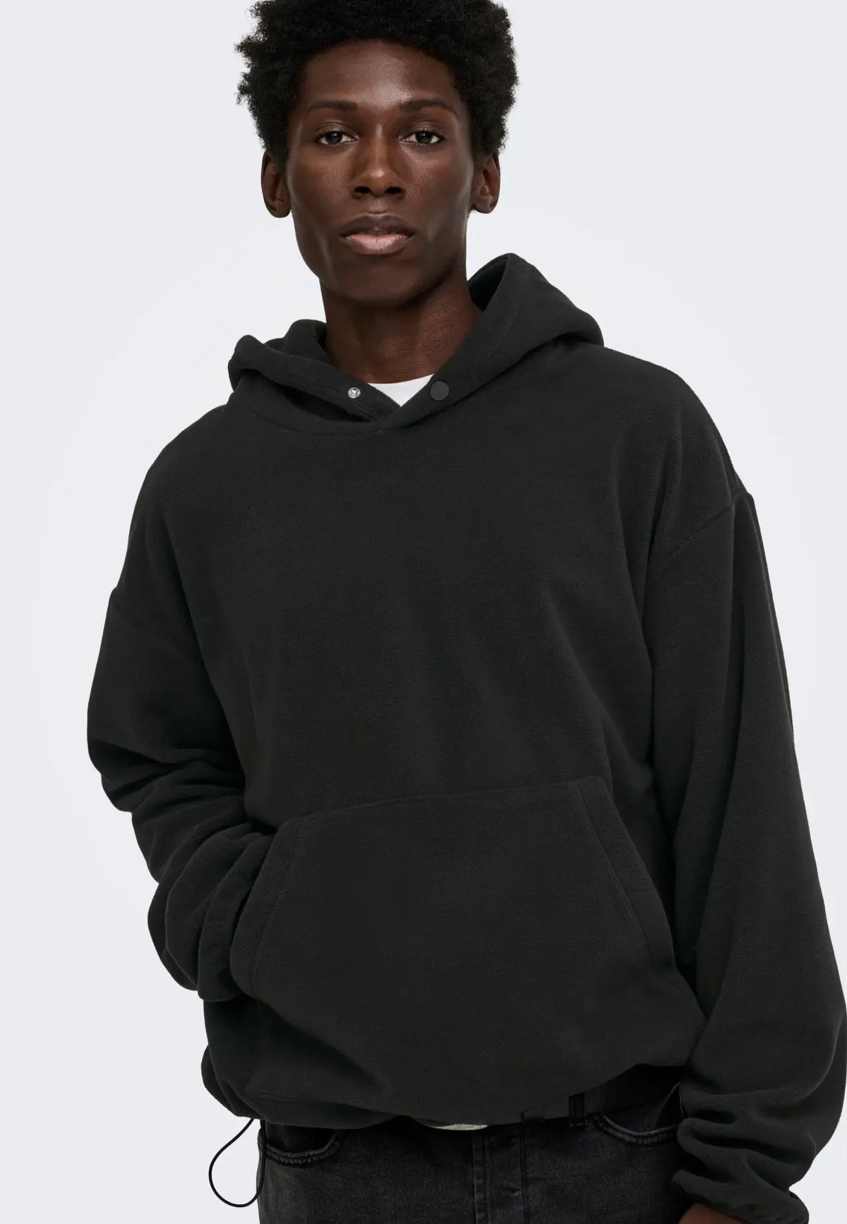 Only & Sons Hunter Fleece Black Sudadera