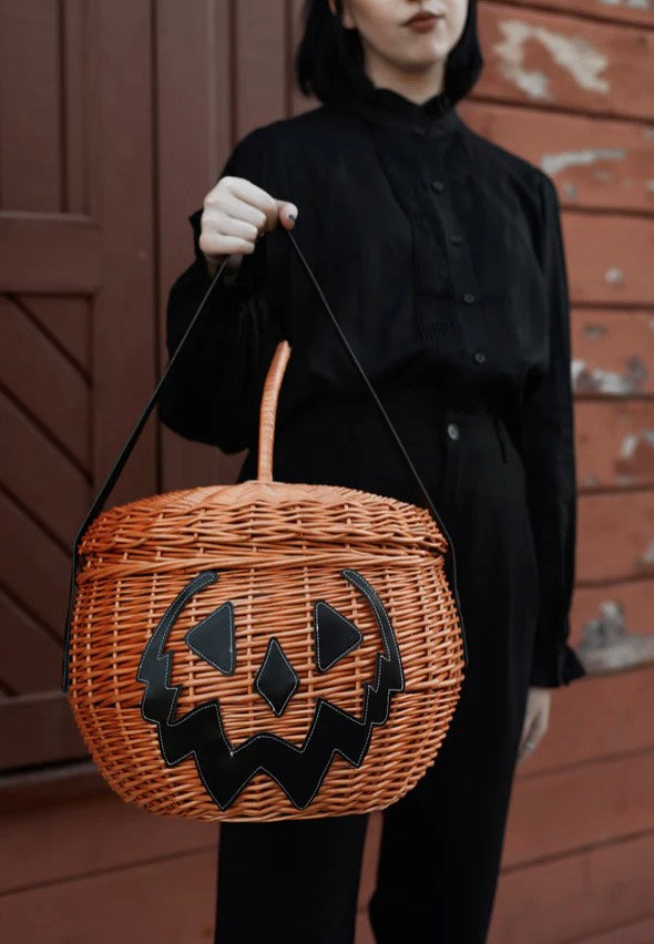 Lively Ghosts - Haunted Hallows Orange - Picnic Basket | Neutral-Image