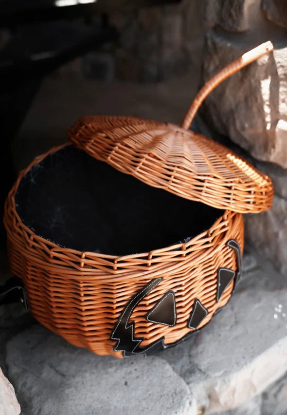 Lively Ghosts - Haunted Hallows Orange - Picnic Basket | Neutral-Image