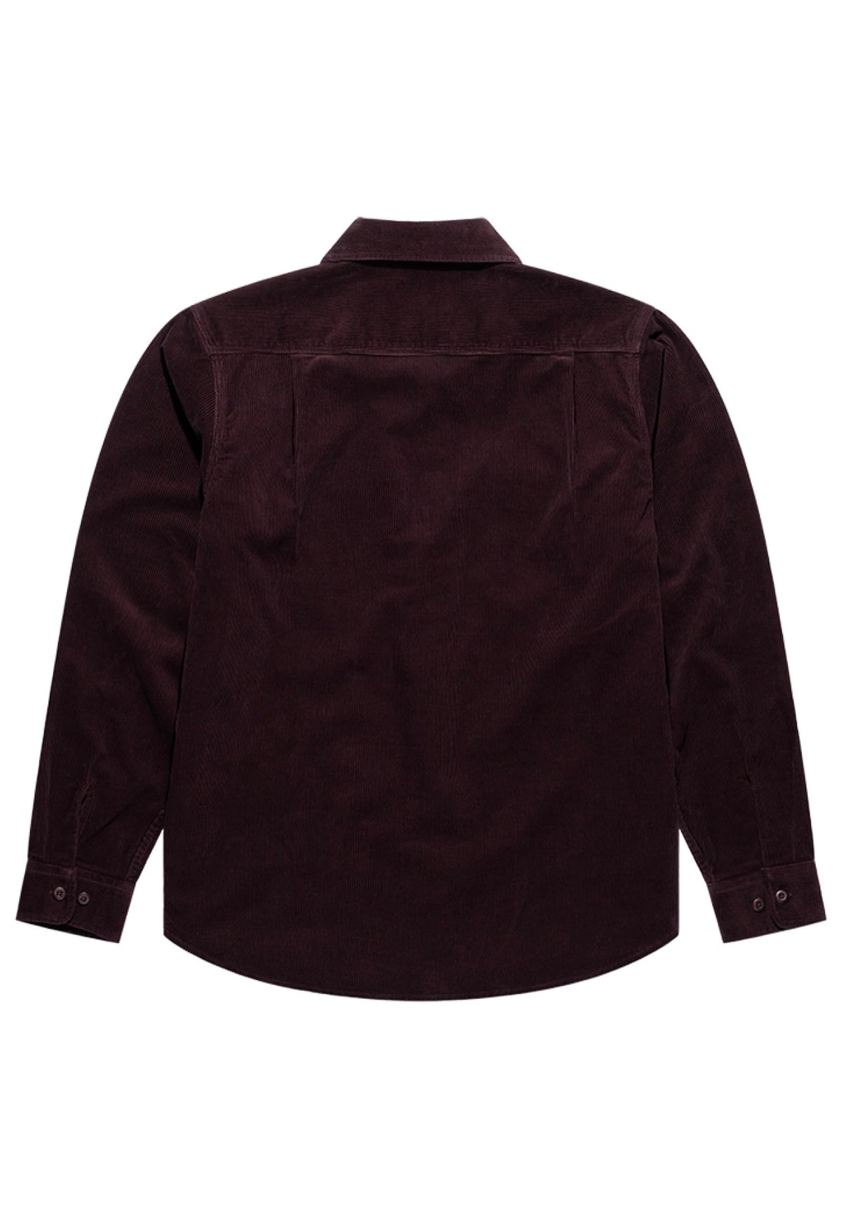 Vintage Industries Brix Burgundy Hemd