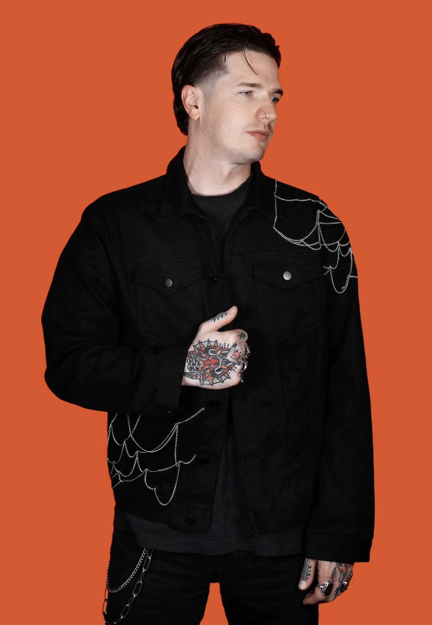 Lively Ghosts - Ghost Town - Jeans Jacket | Men-Image