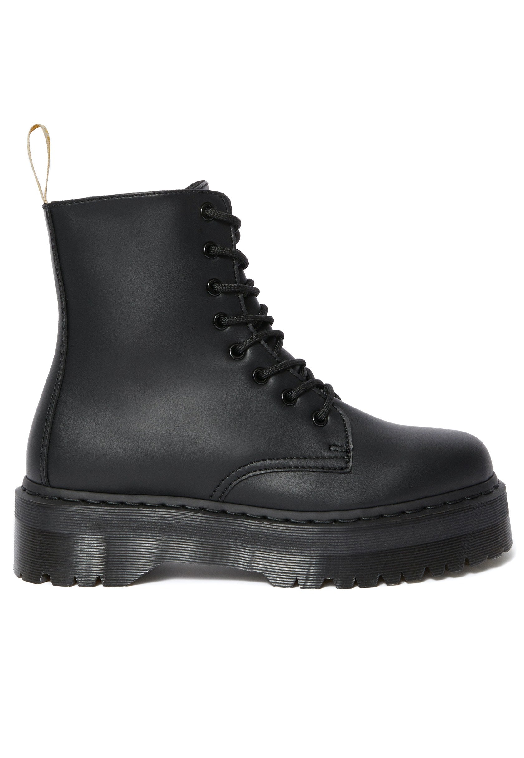Dr. Martens - Vegan Jadon II Mono Black Felix Rub Off Black